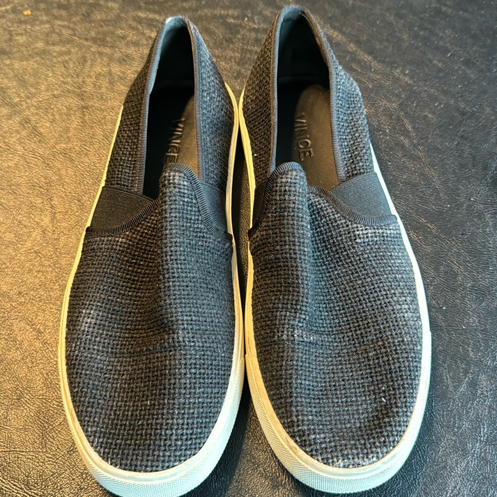 Vince canvas sneaker black